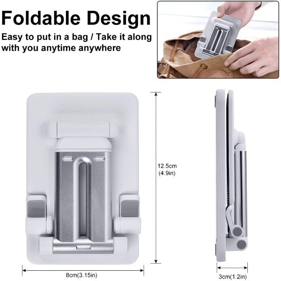 Double Tube Folding Bracket For Phone / Tablet