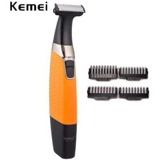 Kemei eyebrow trimmer and facial trimmer wet and dry 