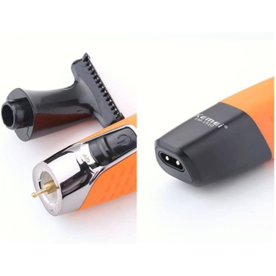 Kemei eyebrow trimmer and facial trimmer wet and dry 