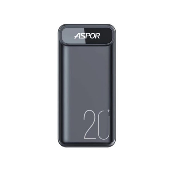 ASPOR 20000mAh Power Bank With PD Charging A396