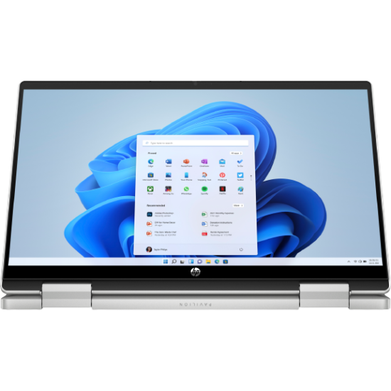 HP PAVILION X360 15,6" TOUCHSCREEN 15-ER0 - INTEL CORE I5-1135G7 2.4GHz UP TO 4.2GHz- RAM 8GB – 256GB SSD - INTEL IRIS XE – Win10 ORIGINAL | SILVER