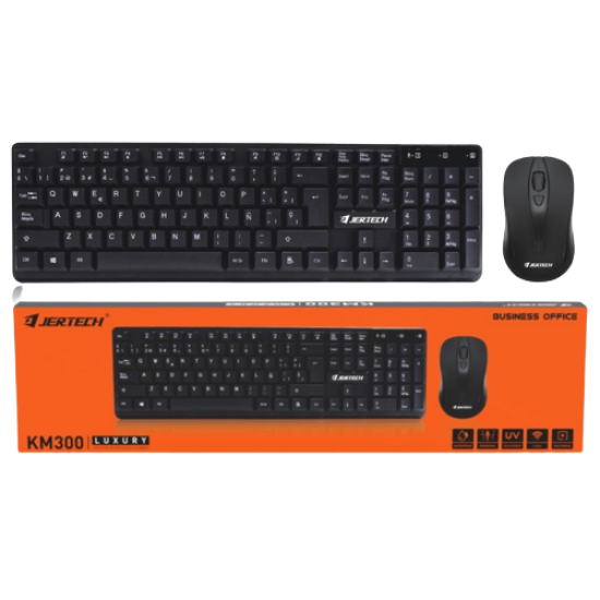 JERTECH KM300 Wireless Keyboard Combo