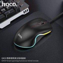 Hoco LED Flashing Gamer Wired Mouse GM19