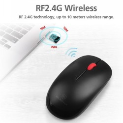 Micropack Speedy Lite 2 Wireless Office Mouse, Black | M-702W