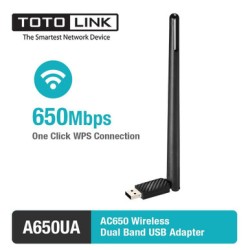 Totolink A650UA High Power USB Wireless Adapter (Dual Band-AC650)